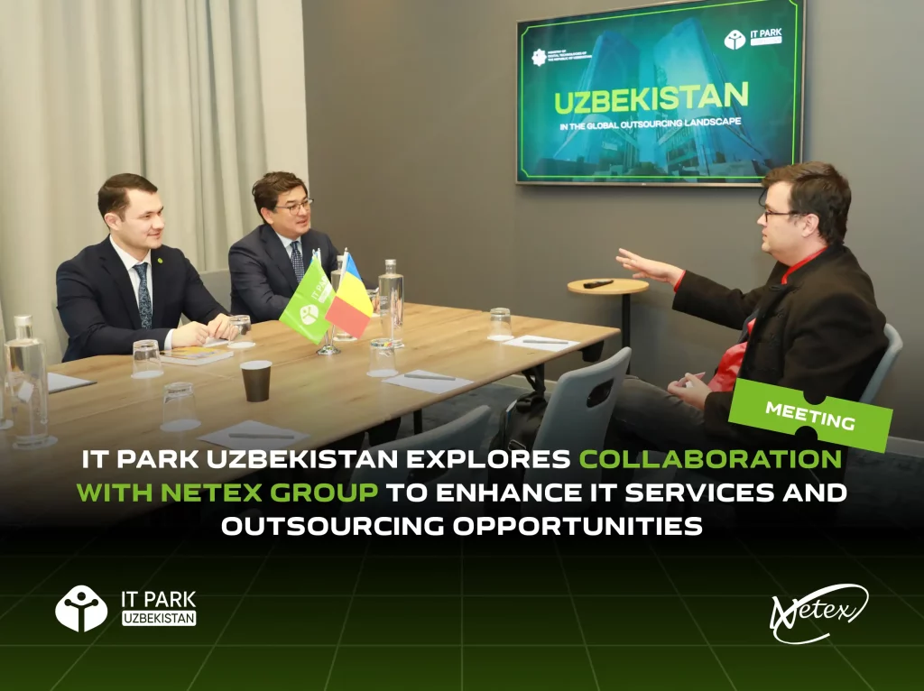Treffen der Delegation des IT-Parks Usbekistan mit der Netex Group
