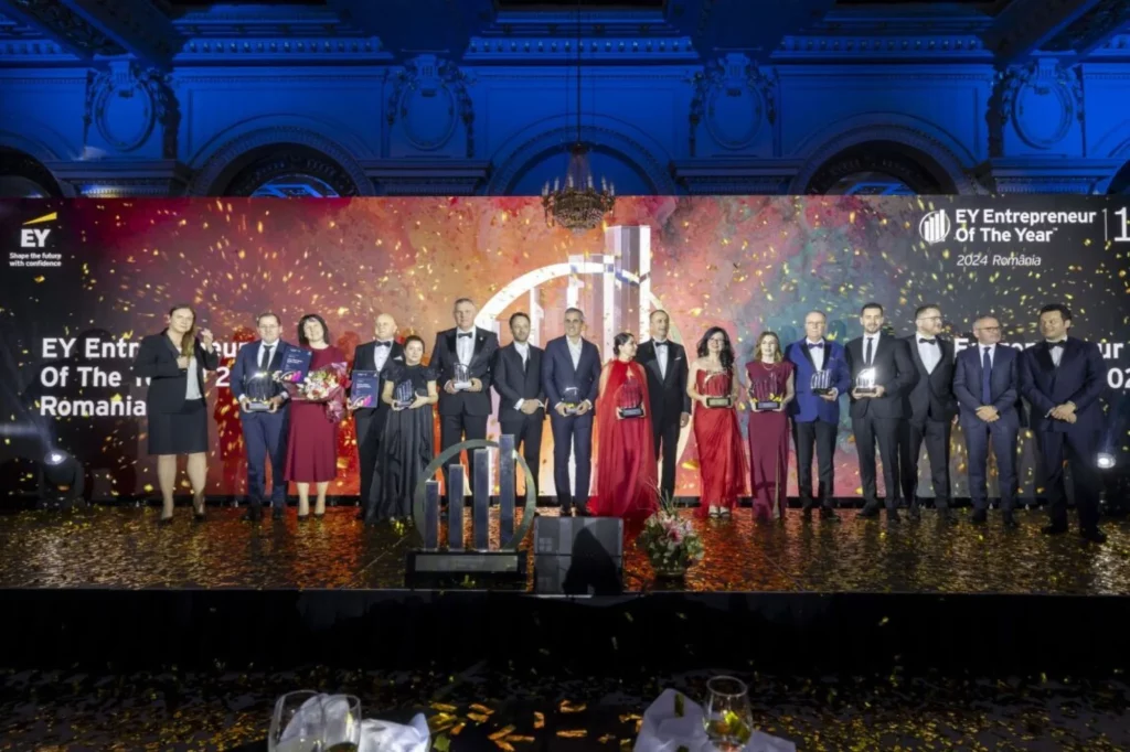 Andreea Kremm bei der EY Entrepreneur Of The Year Romania Gala 2024